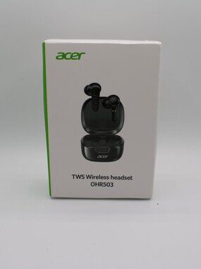 Acer TWS Wireless Headset Bluetooth True Wireless In-Ear Earbuds Gray OHR503